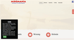 Desktop Screenshot of mikomania.pl